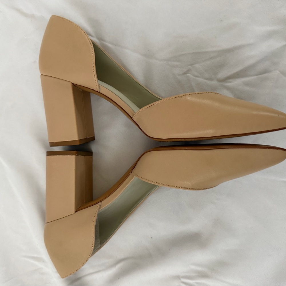 Tan pumps high heels - Picture 10 of 11